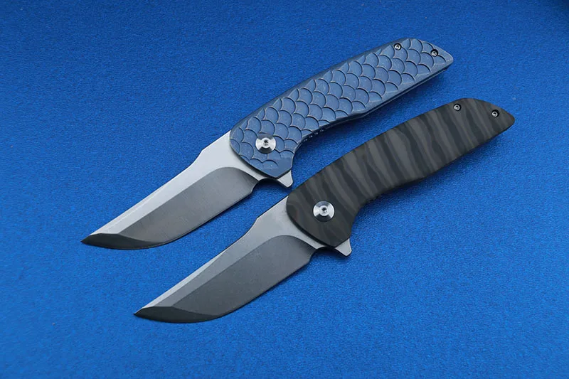LEMIFSHE Флиппер Hokkaido M390 нож складной титановый 3D Ручка для кемпинга охоты карманные