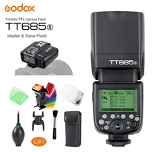 Беспроводная вспышка Godox TT685S 2,4G HSS ttl GN60, триггерный передатчик X1S для камеры sony A58 A7RII A7II A99 A9 A7R A6300