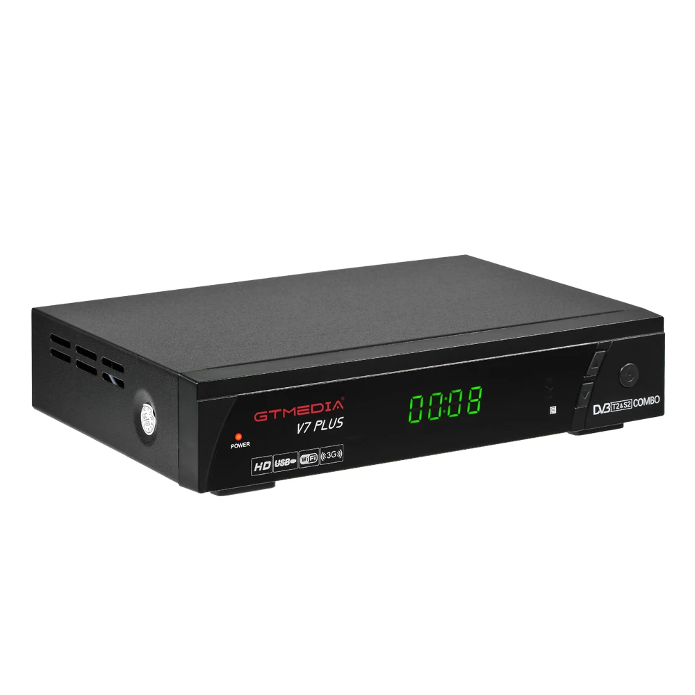 100% Original 2019 New Arrival GTMEDIA V7 PLUS DVB-S2 DVB-T2 Satellite TV Combo Receiver Support H.265+Spain Italy Cam 5 Clines 100% Original 2019 New Arrival GTMEDIA V7 PLUS DVB-S2 DVB-T2 Satellite TV Combo Receiver Support H.265+Spain Italy Cam 5 Clines
