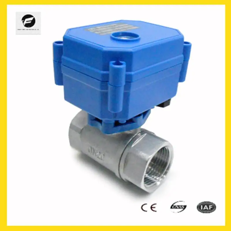 CWX 15Q/N моторизованный шаровой клапан 1/2 &quot3/4&quot 1 &quotэлектрический из нержавеющей