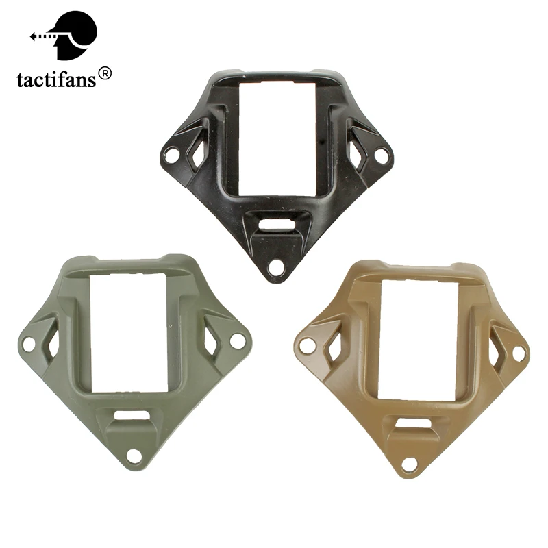 

Aluminium Tactical Helmet Accessories Vas Shroud W/ 3-Hole Pattern Fit ACH, MICH, PASGT Lightweight Marine Helmets NVG Mount