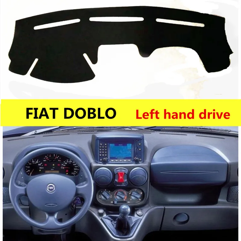 

TAIJS Factory car dashboard mat cover pad forFiat Doblo Muitijet 2010 Left hand drive Auto dashboard rug for Fiat Doblo
