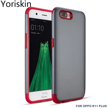 

Dual Layer Slim Armor Shockproof Cover 2 In 1 Shockproof Shell Case For Oppo R11 Plus / R11 Smartphone Case
