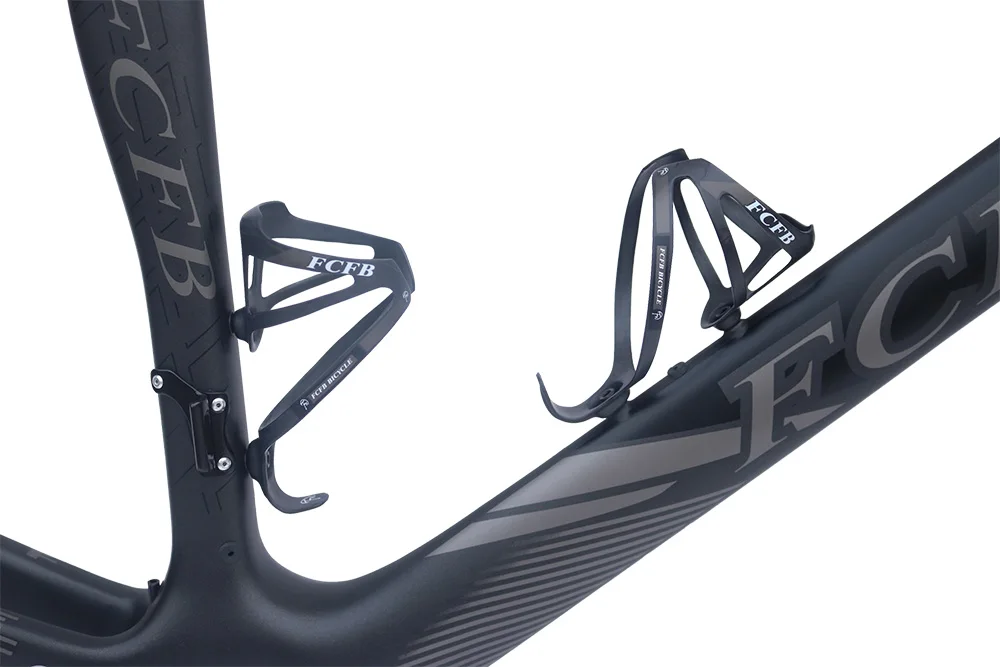 Perfect 2017 FCFB carbon road bike Pro01 road carbon frame  49/52/54/56cm matt BSA  bicicleta road  bike frame with carbon handlebar 5