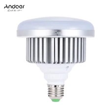 Andoer E27 40W энергосберегающий светодиодный светильник 5500K мягкий белый дневной свет для фотостудии видео домашнего коммерческого освещения 185-245 В