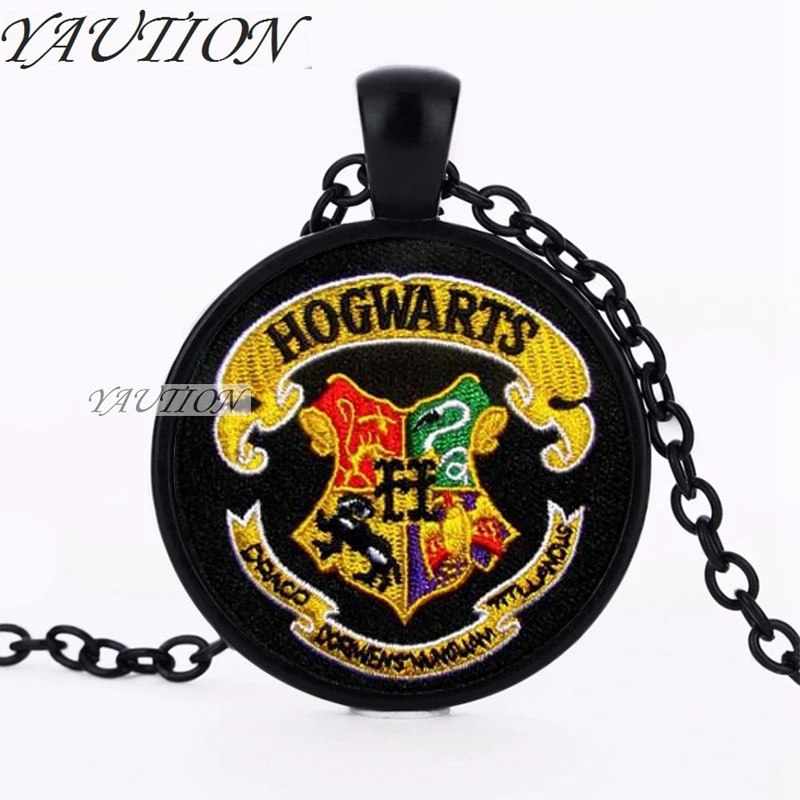 YAUTION 2018 Новый горячий Винтаж аксессуары ожерелье Hogwarts Хогвартс подвеска в виде
