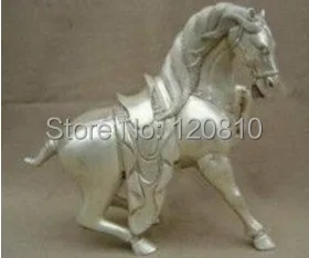 

Chinese Tibet Silver Horse Statue