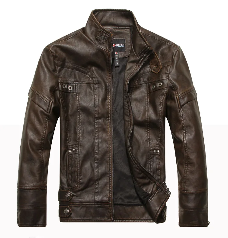 Buy Fashion Slim Rivets Decoration Motorcycle Jacket