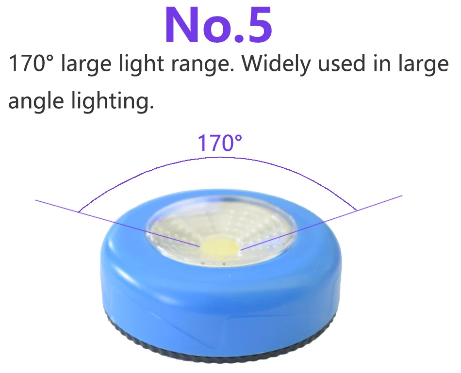 3 Colors COB Touch Light7