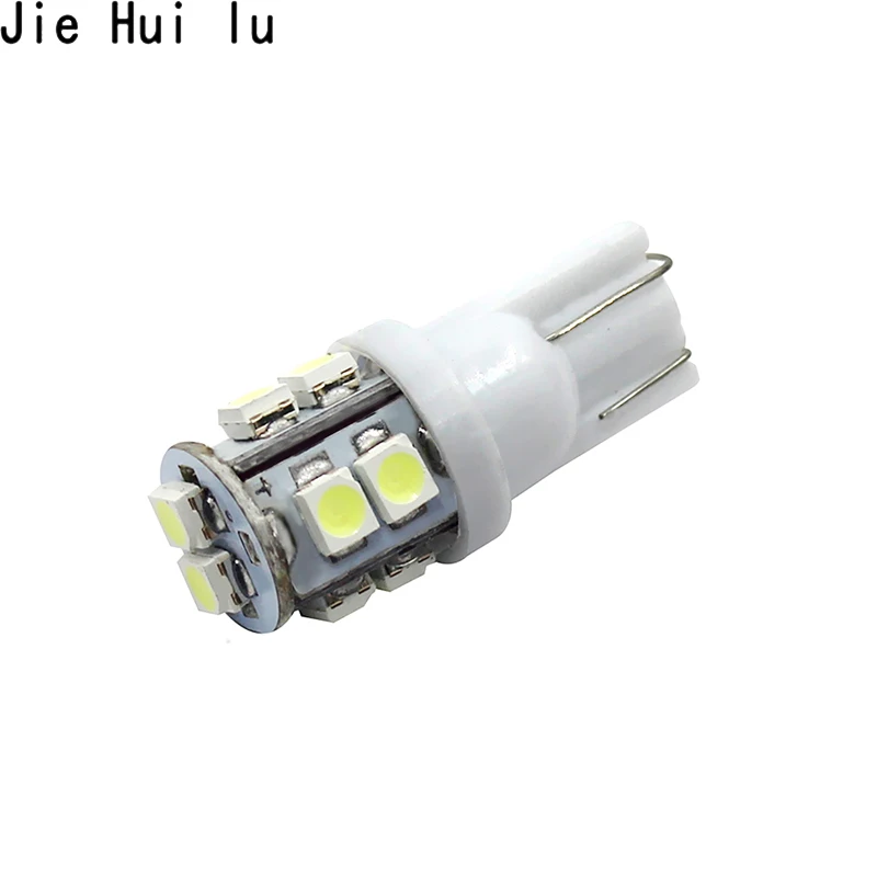 1 шт. Автомобильные светодиодные лампы 10 SMD 1210 T10 501 194 168 W5W 3528 DC 12 В|Сигнальная лампа|