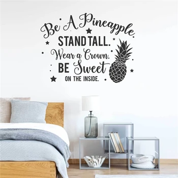 

Pineapple Vinyl Applique Wall Art Deco Bedroom Kindergarten Quote Teen Girl Room Art Decor Wall Sticker J314