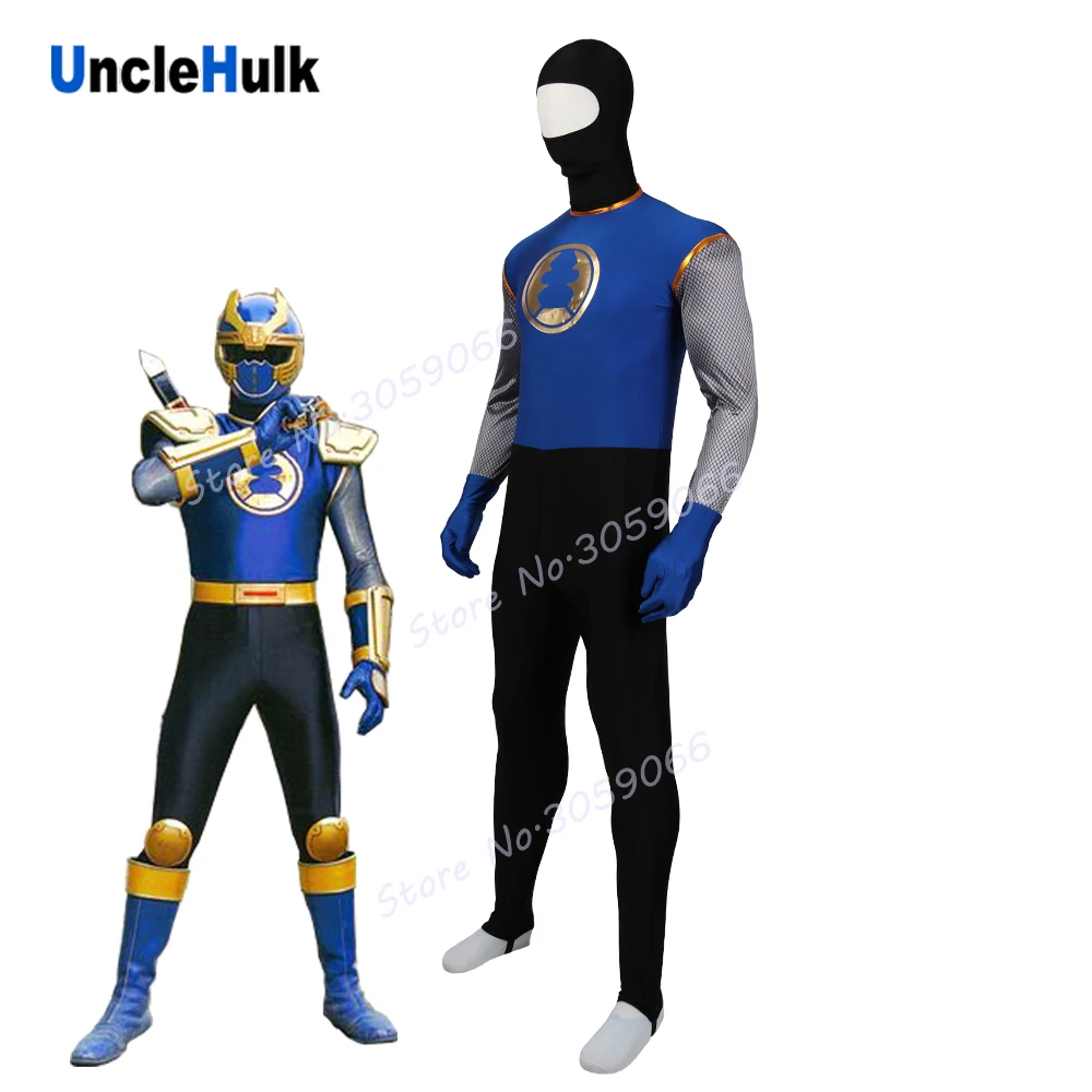 Ninpuu Sentai Hurricaneger Isshuu Kasumi Fanged Ninja Kuwaga Raiger Lycra Zentai Suit костюм на Хэллоуин для косплея | UncleHulk