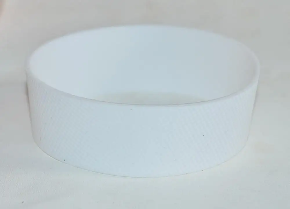 5 шт./лот теплоизоляционные рукава силиконовые обертывания для кружек, керамические чашки рукава перерабатываемого стекла стакана воды рукава 25 мм высокий plumyl - Цвет: white