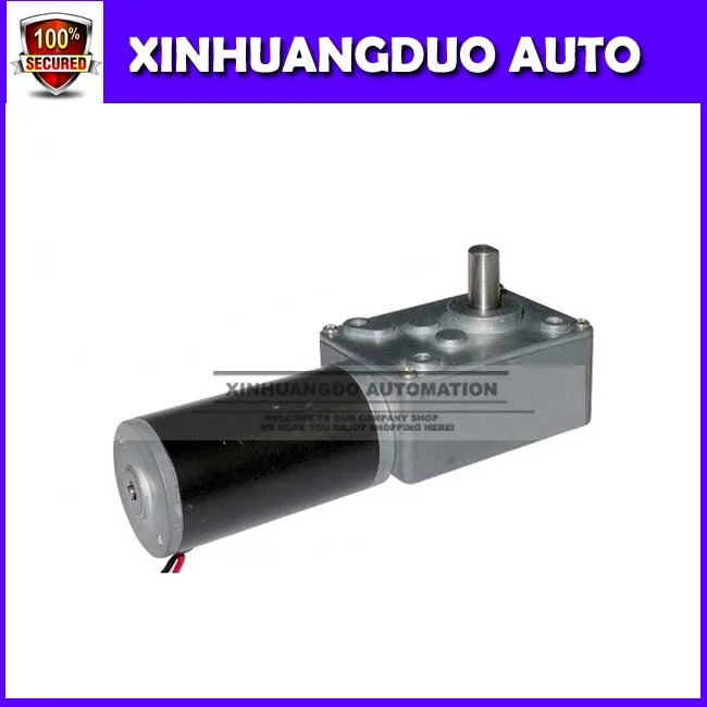 

Hot 31ZY 24v Worm Geared Motor High Torque 12v Motor Reversed DIY Robot Rotating Table Door Lock Self-lock Motor