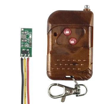 

Wireless Remote Control Switch 433mhz rf Transmitter Receiver kit dc3.3v 3.7v 4v 4.5v Battery Power Mini Small Controller Module