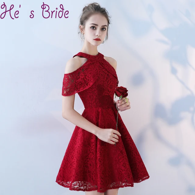 Red Halter Dress