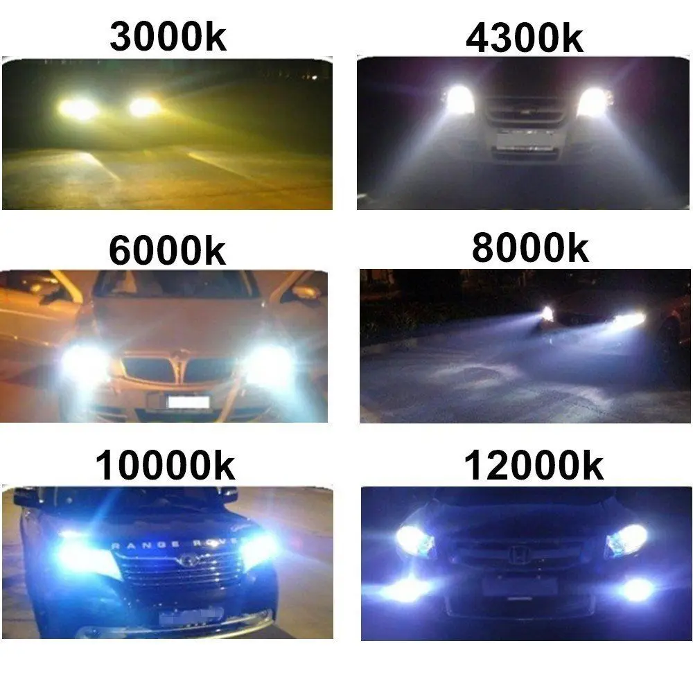 Xenon 4300k vs ксенон 5000k