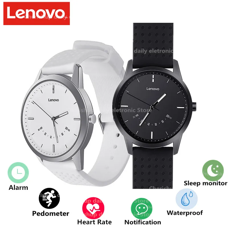 Оригинальные часы lenovo 9 smart Watch 5ATM водостойкие умные с регулировкой времени