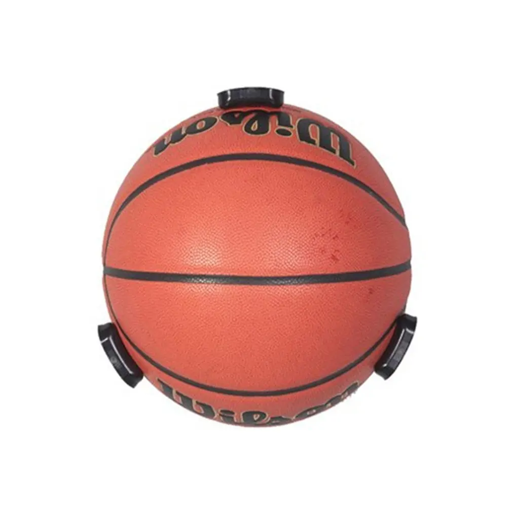 Пластик мяч Коготь настенное крепление подставка для баскетбольного мяча Футбол стеллаж для хранения мяч Дисплей кронштейн компактный застегивающийся вакуумный для домашнего декора