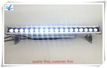 

6pcs/lot led stage bar 18X15W rgbwa 5 in 1 Outdoor Wall Washer Lighting led bar strip lighting stage washing project