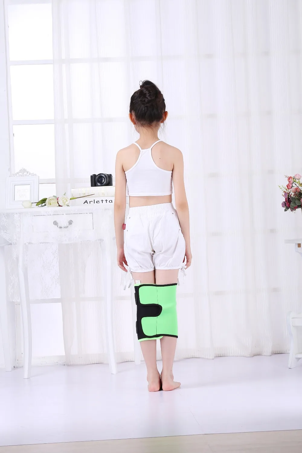 Children Double Side O&X Legs Orthotic Corrector Tape Posture Support Brace Bowleg Straightening