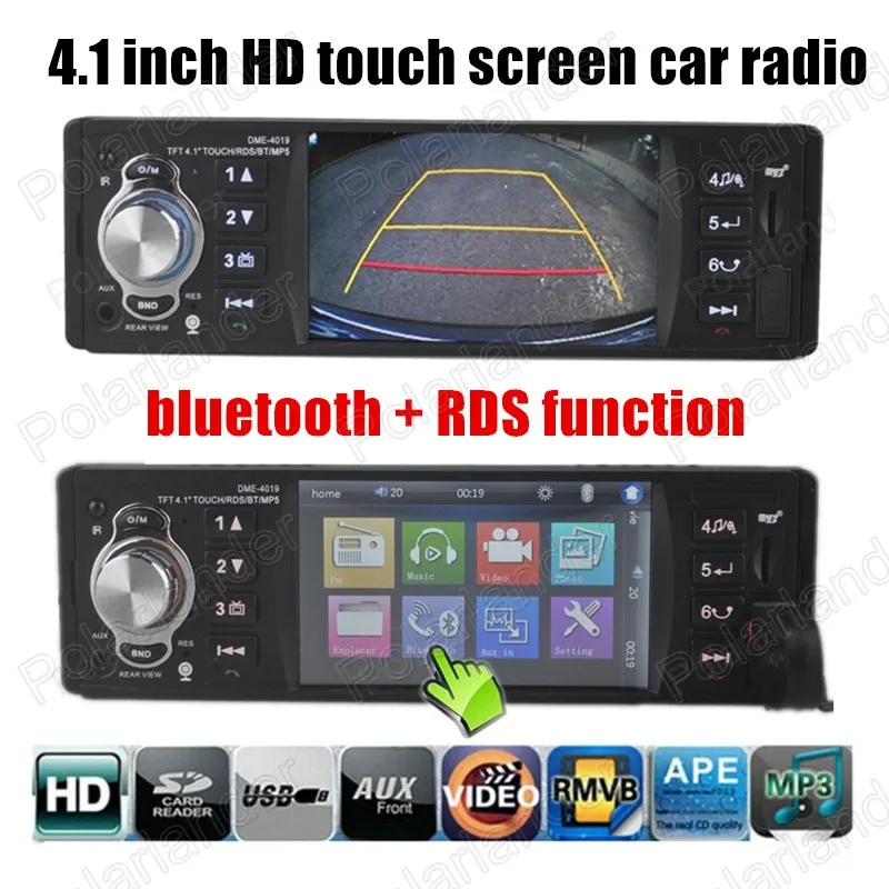 Buy Latest 4.1" TFT HD Digital Stereo FM Radios Audio Auxin Car MP5
