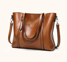 2018 nueva moda suave auténtico cuero borla mujeres bolso elegante señoras Hobo bandolera bolso N421(China)