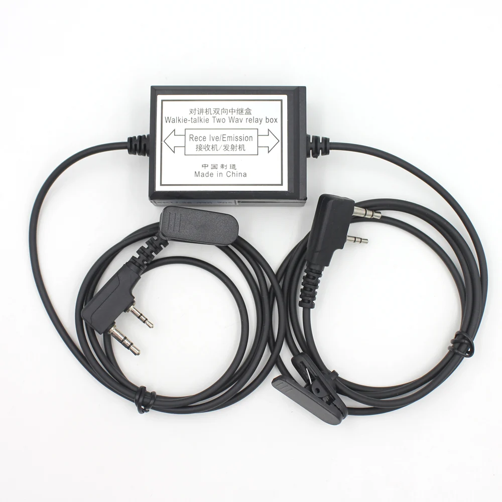 

Anysecu Two Way Relay Box Walkie Talkie Repeater Box For Two Handheld Radio Baofeng Wouxun Puxing K Port RPB-2017-K