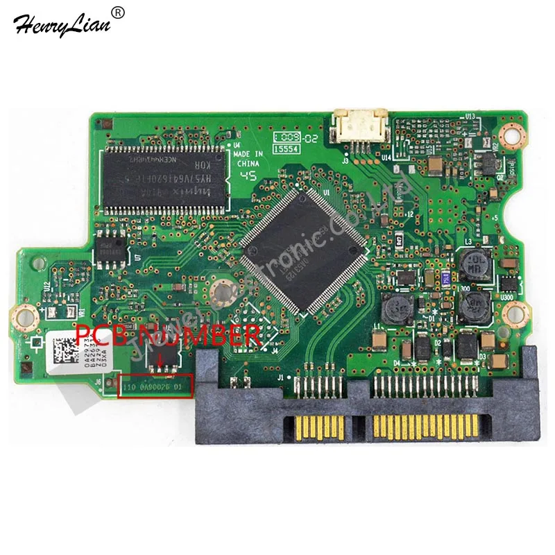 HDD PCB для HITACHI/логическая плата/HDD Номер: 110 0A90026 01/микросхема основного контроллера:
