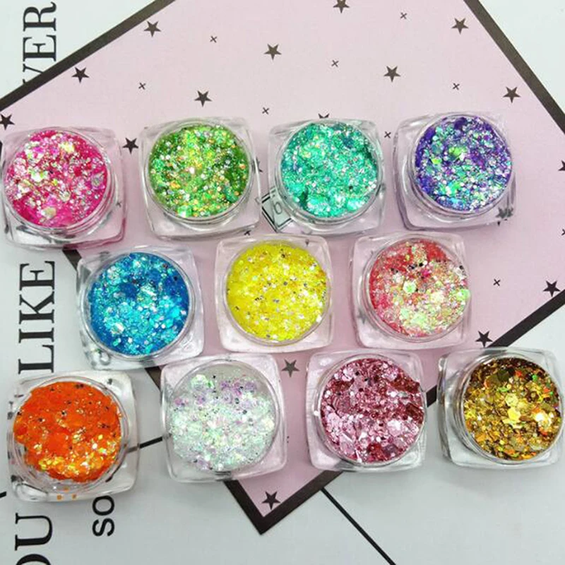 

Mermaid Cream Highlighter Brighten Makeup Glitter Face Glow Shimmer Liquid Maquiagem Eye Pigmento Para Os Olhos