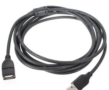 Высокое качество 3 м 10 футов медный сердечник usb штекер Женский USB 2 0 кабель 50