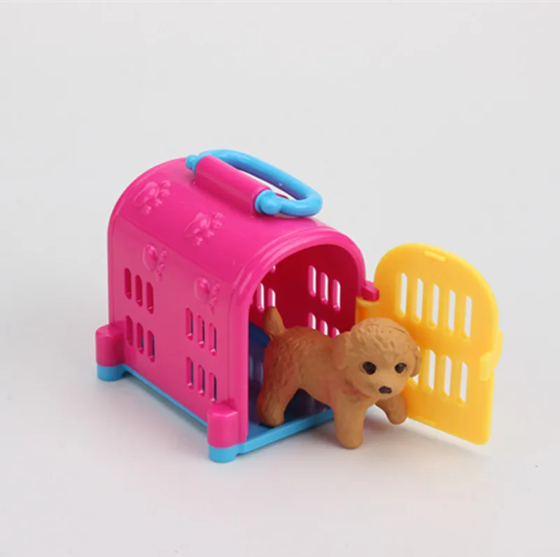 Ролевые игры собака животное фигурка игрушки милашки магазин собак забота собака модель продукты игрушки Детский подарок