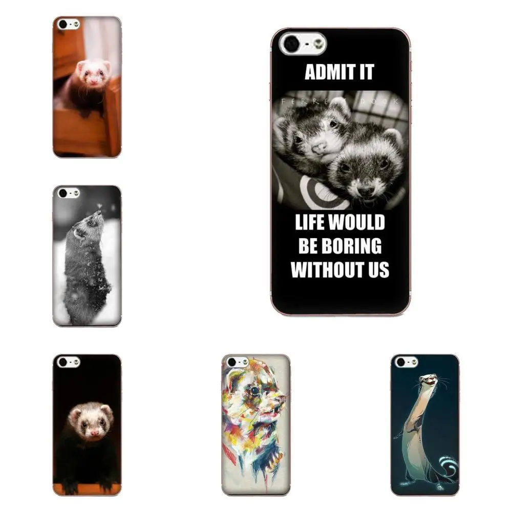 Ferret Мягкий ТПУ модный для Huawei Honor Mate Nova 2 6A 7A 7C 8C 8S 10 10i Y5 Y9 Lite P Smart GR5