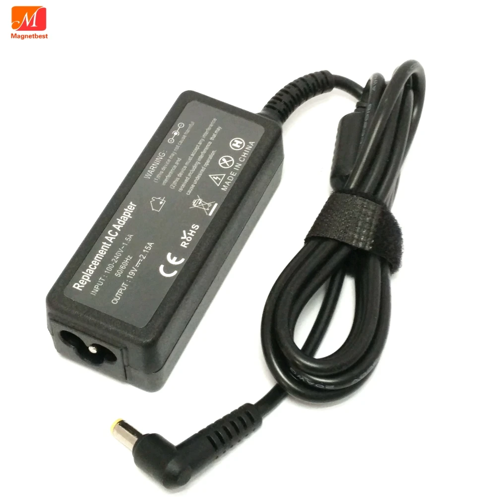 19V 2.15A Laptop Power Supply For Acer Aspire one 521 522 D756 D250
