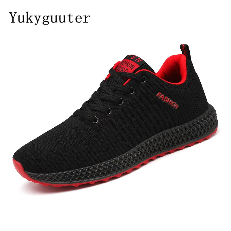 Men Running Shoes Flats Sports Sneakers Breathable 2019 Summer Walking