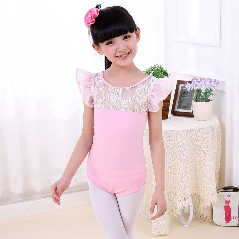 Girls Ballet Dance Leotard Pink Gymnastics Leotards For Toddler Ballet