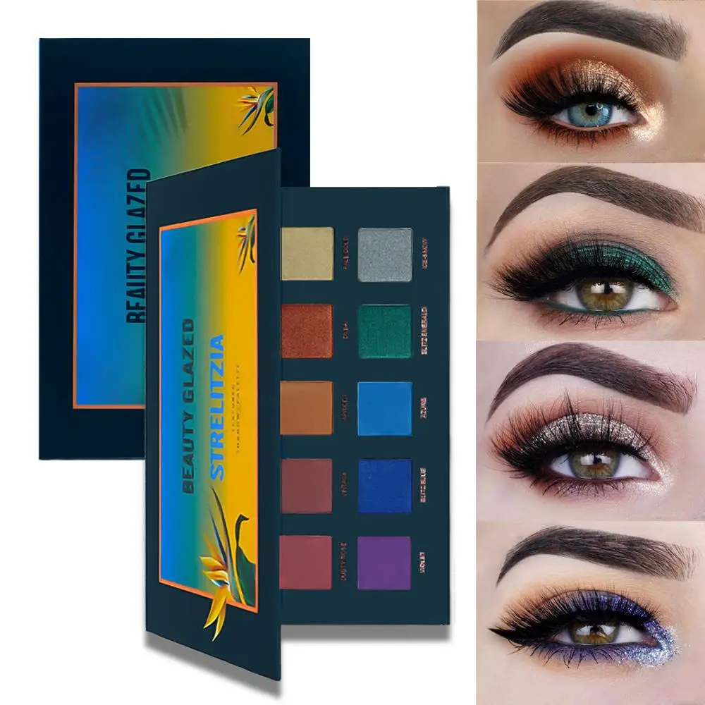 Beauty glazed Glitter Matte Eyeshadow Palette Nude Shining Eyeshadow Palette Smoky Makeup set Palette Kitpalette maquillage yeux Beauty glazed Glitter Matte Eyeshadow Palette Nude Shining Eyeshadow Palette Smoky Makeup set Palette Kitpalette maquillage yeux