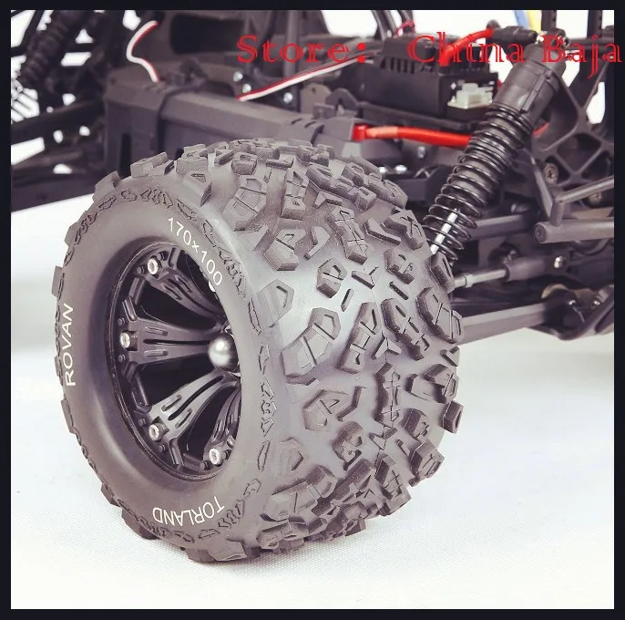 Rovan torlnd EV4 1:8 бесщеточный Электрический Дистанционное управление Monster Truck 4WD Baja