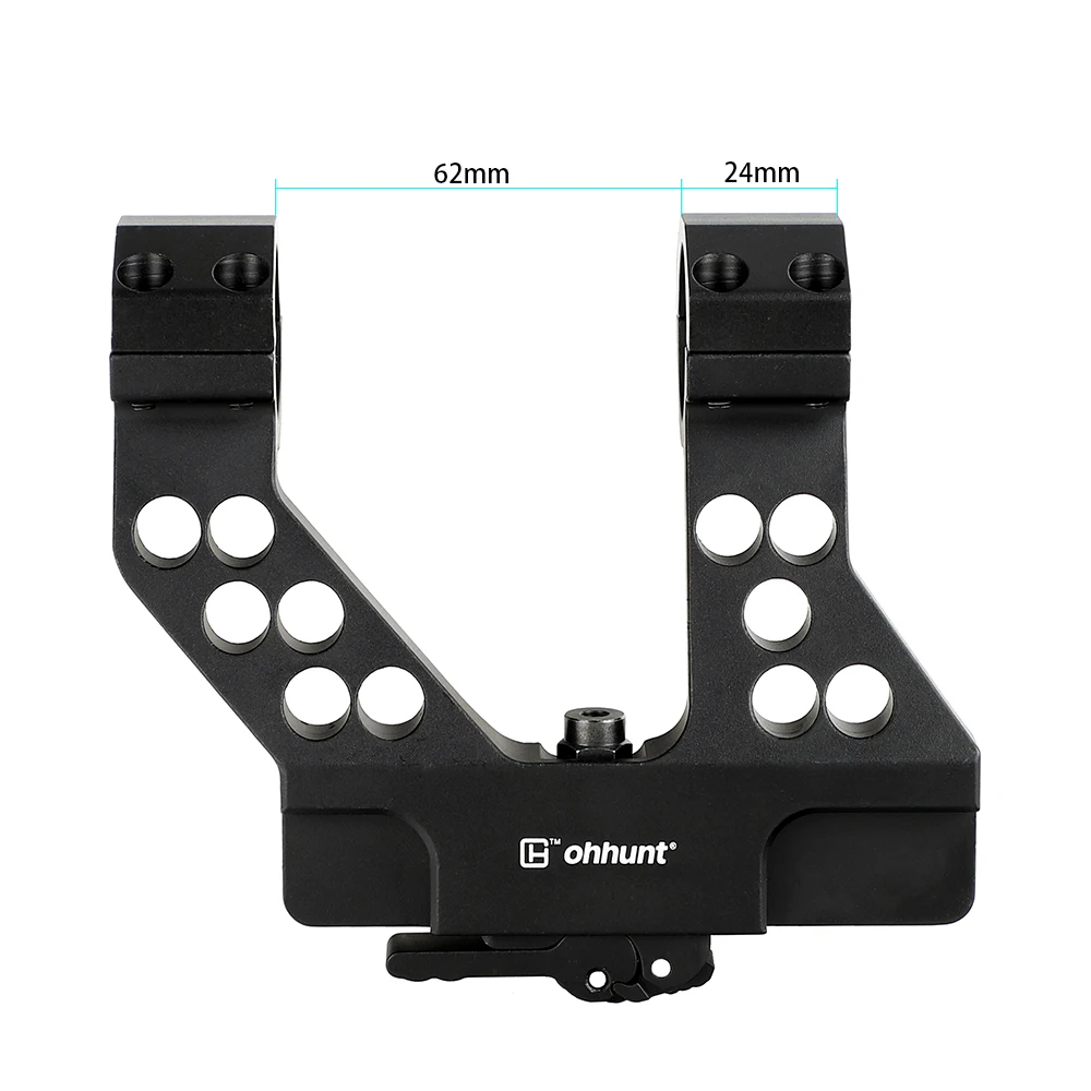 Тактические кольца ohhunt 25 4 мм 30 для установки в прицел Elite Defense Quick Detach System боковая