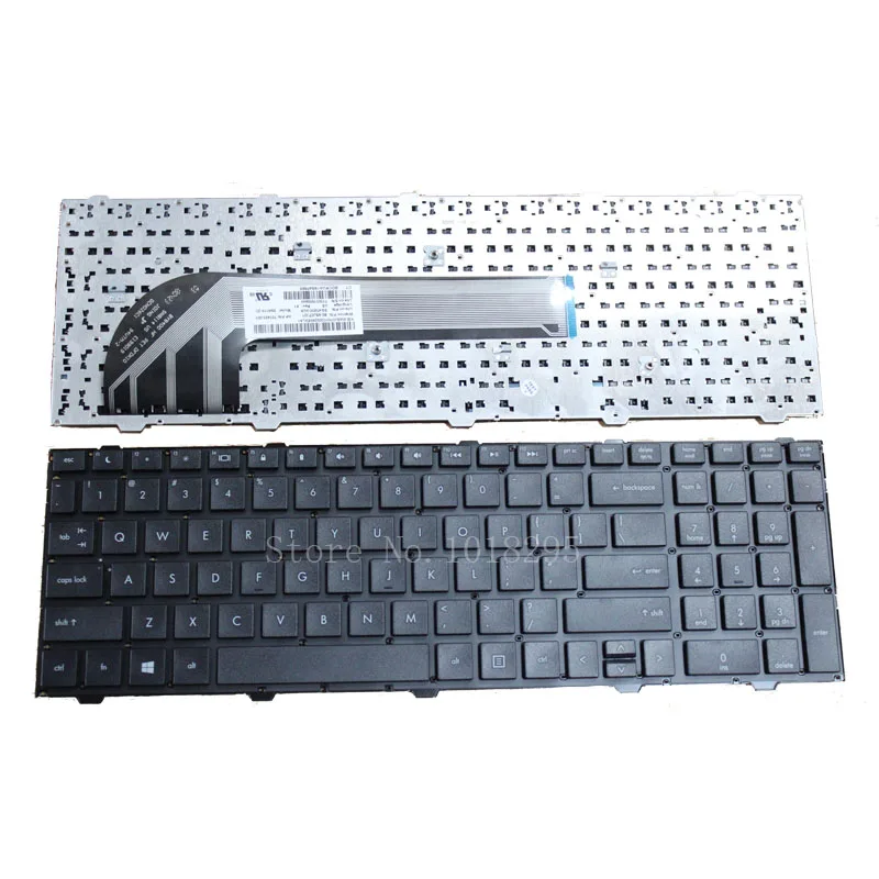  New english Laptop keyboard For HP probook 4540 4540S 4545 4545S 4740 4740s noframe Black US keyboa