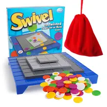 Шарнирная витая четырехрядная игра вечерние игра для всей семьи шахматы развивающие игрушки подарок на день рождения для детей ясельного возраста