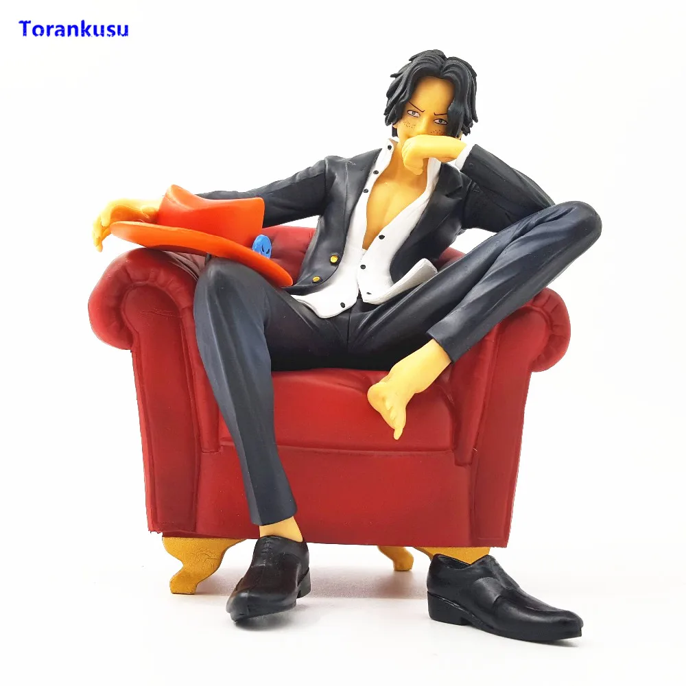 One Piece ACE Sitting Chair Suit Sofa Action Figure Toys Doll Portgas D Ace PVC Collection Action Figure One Piece Kids Gift XPC One Piece ACE Sitting Chair Suit Sofa Action Figure Toys Doll Portgas D Ace PVC Collection Action Figure One Piece Kids Gift XPC