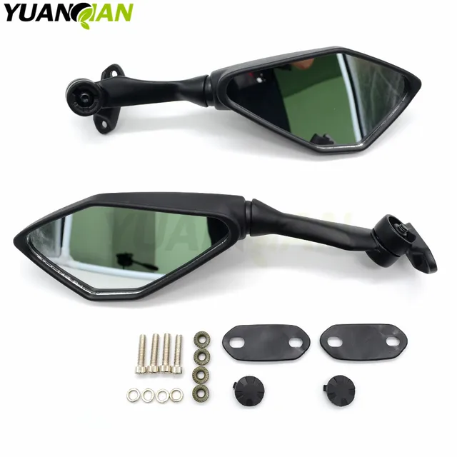 Motorcycle Mirror Black Moto Rearview Side Mirror for ktm 390 Duke