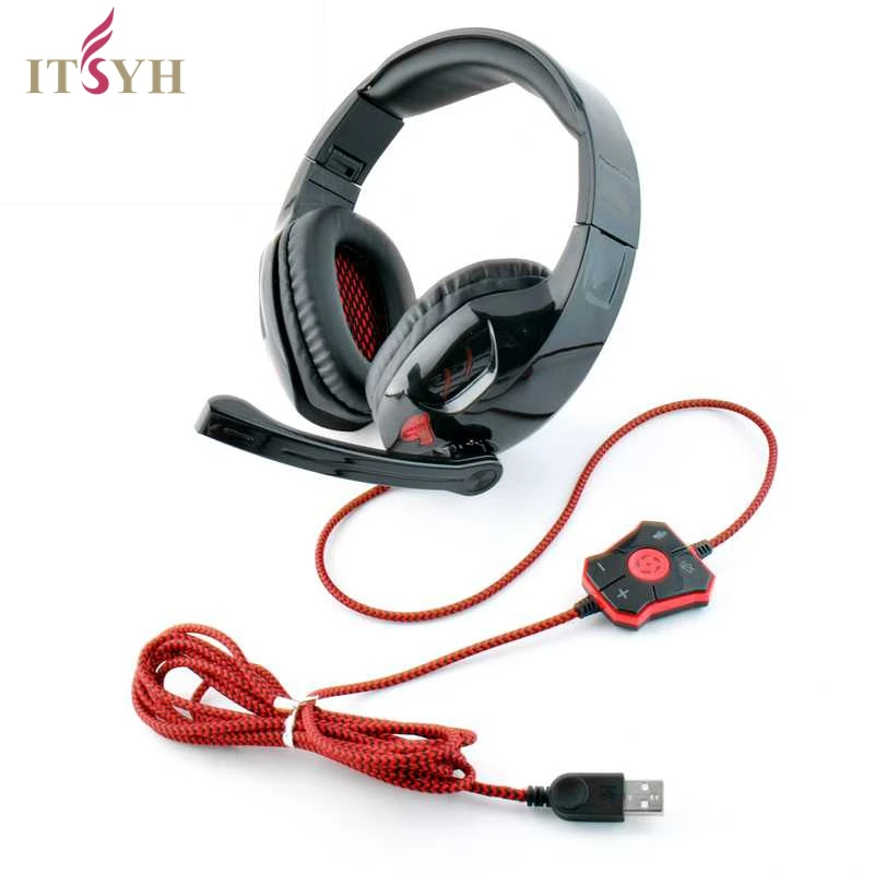 ITSYH HEADPHONE Competitive game headset with microphone USB plug