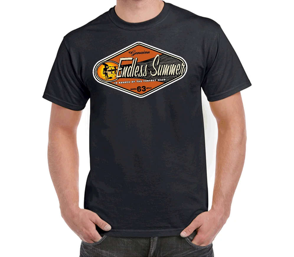 ENDLESS SUMMER T-SHIRT T SHIRT CLOTHING APPAREL JDM SURFING BEACH DRIFT TSHIRT