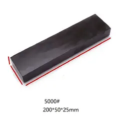Новый большой 5000 # точилка точильный камень с базой 200*50 мм точильный камень натуральное масло камень шлифовальный станок точилка для ножей