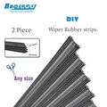 Car wipers strips Auto Vehicle Insert Rubber strip windshield Wiper Blade Refill 6mm Soft 26 650mm