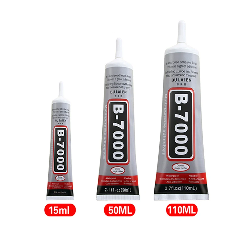 

B-7000 Multi Purpose Glue Adhesive Epoxy Resin Diy Crafts Glass Touch Screen Cell Phone Super glue B7000