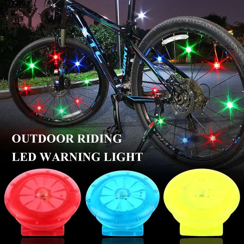 1PC 3 Color Mini Walking Jogging Led Outdoor Sports Clip Lamp Bike