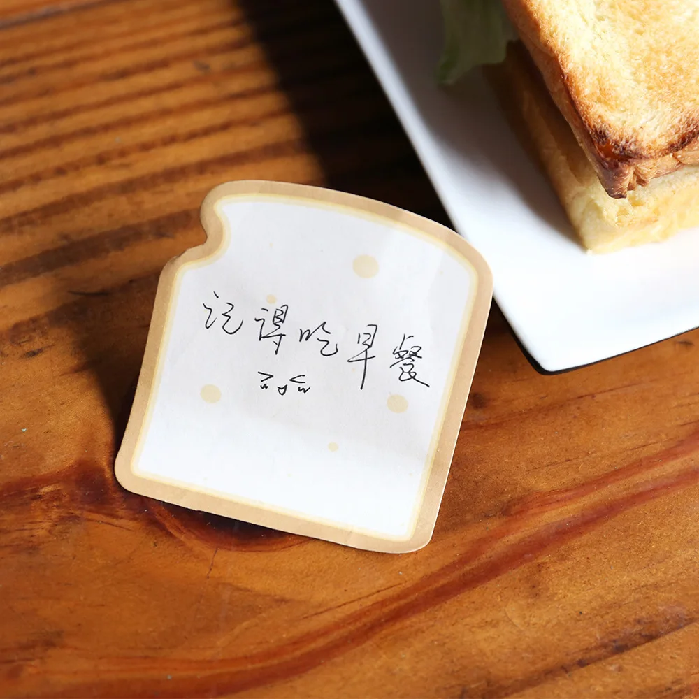 30 листов Японский милый кавайный энергичный завтрак обжаривание яиц блокнот